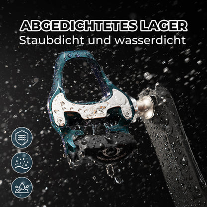 Klickpedale SPD Rennrad Pedale mit Einstellbarer Spannung