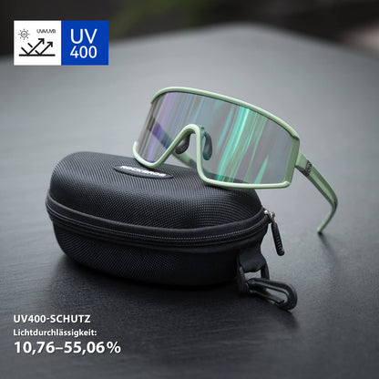 Selbsttönende Sonnenbrille Ultraleicht UV400 Schutz Grün