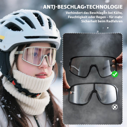 Polarisierte Fahrradbrille Ultraleicht UV400 Schutz 4 Farben