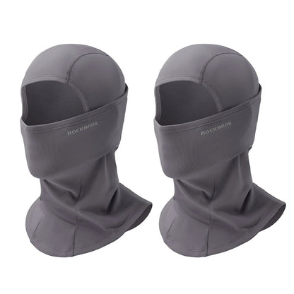 ROCKBROS Sturmhaube 2er Set Herbst Winter Balaclava für Outdoorsports Unisex