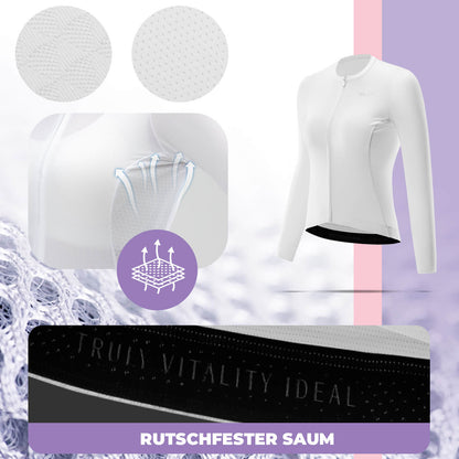 ROCKBROS TVI Damen Langarm-Radtrikot Fahrradbekleidung für MTB & Rennrad