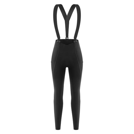 TVI Lange Trägerhose Fahrradhose mit Sitzpolster Abnehmbare