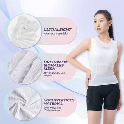 ROCKBROS TVI Radtrikot Ärmellos Sommer Unterhemd Fahrradtrikot Atmungsaktiv