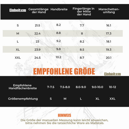 Herbst Fahrradhandschuhe Touchscreen-fähig
