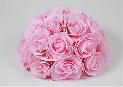 Blumen Rosenhalbkugel / Rosenkugel  Schaumrosen Hochzeit Dekokugel Hochzeitdeko
