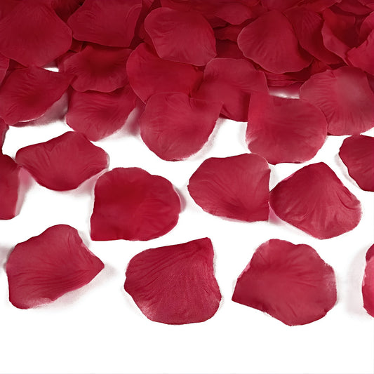 Rosenblätter Streu- Tischdeko | Verschiedene Farben – Bordeaux