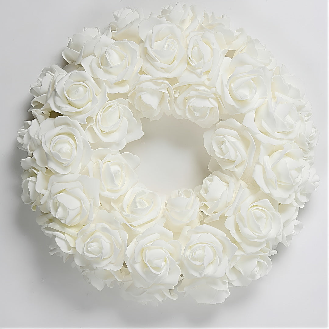 Blumen Rosenhalbkugel / Rosenkugel  Schaumrosen Hochzeit Dekokugel Hochzeitdeko