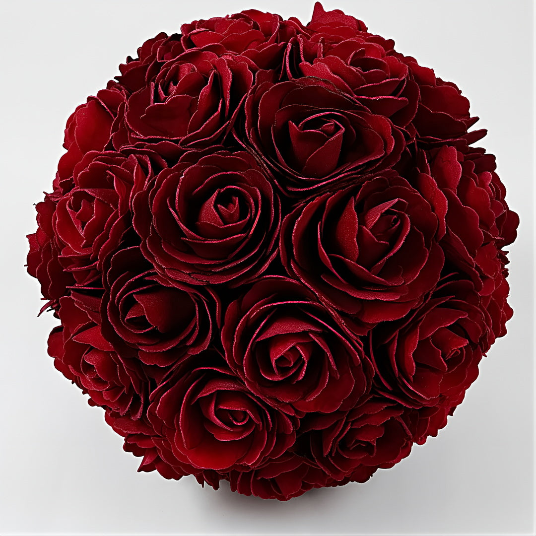 Blumen Rosenhalbkugel / Rosenkugel  Schaumrosen Hochzeit Dekokugel Hochzeitdeko