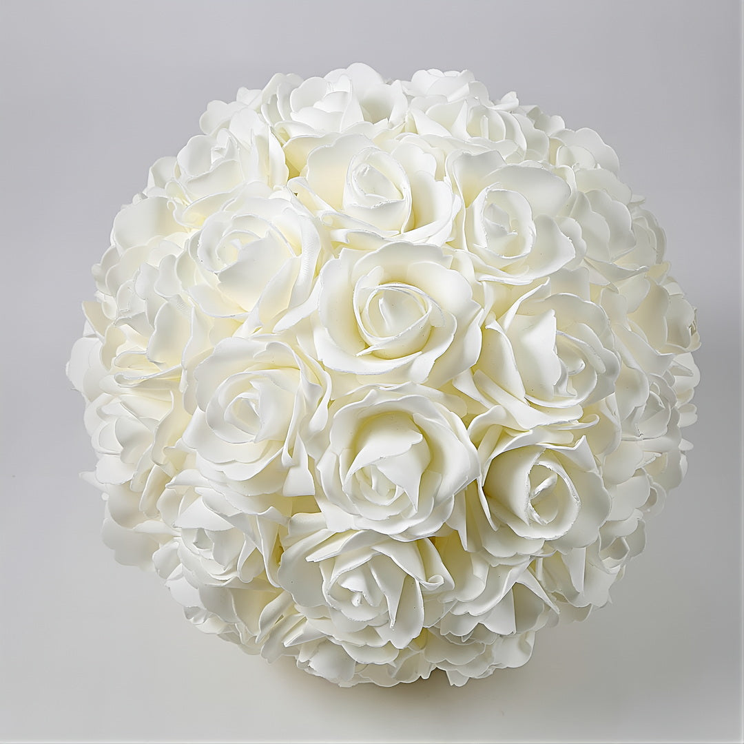 Blumen Rosenhalbkugel / Rosenkugel  Schaumrosen Hochzeit Dekokugel Hochzeitdeko