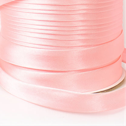 Satin Schrägband | Breite 15 mm - gefalzt