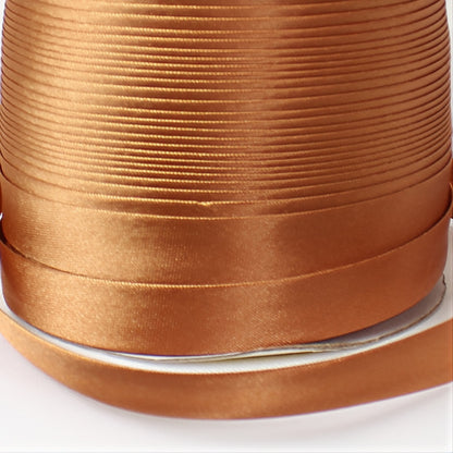 Satin Schrägband | Breite 15 mm - gefalzt