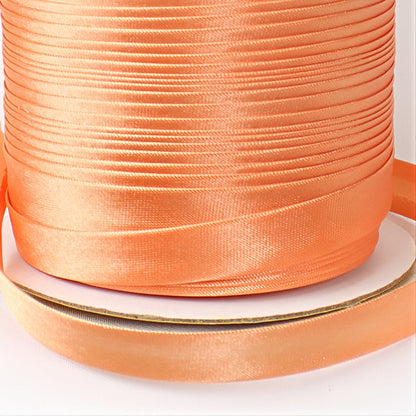 Satin Schrägband | Breite 15 mm - gefalzt