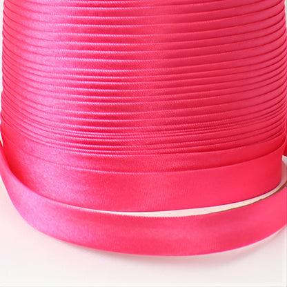 Satin Schrägband | Breite 15 mm - gefalzt
