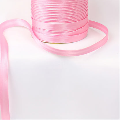 Satin Schrägband | Breite 15 mm - gefalzt