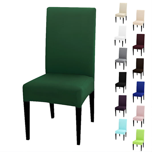 Stuhlhussen Stretch in mehreren Farben für Esszimmerstühle, elastische Stuhlbezüge zur Aufwertung und Schutz, ideal für Veranstaltungen.