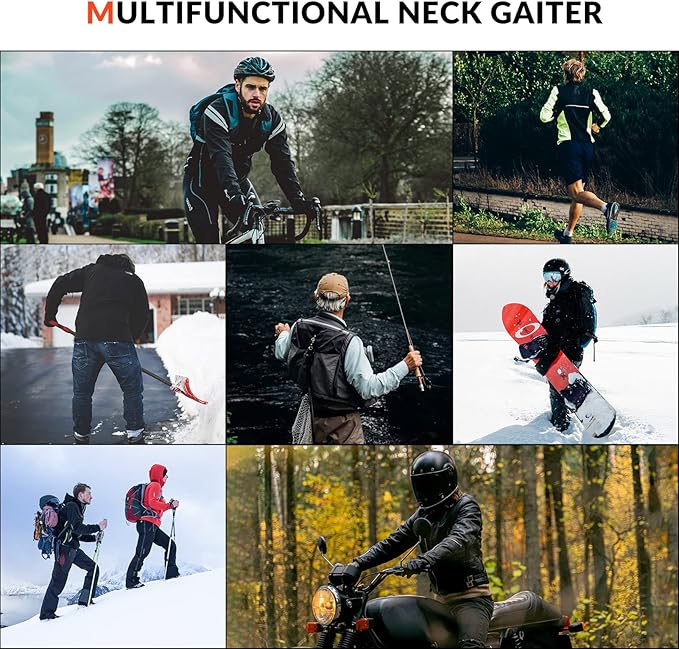 Sturmhaube Winter Skimaske & Multifunktionstuch