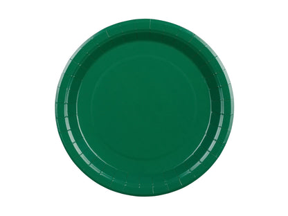 Pappteller, dunkelgrün, 23 cm (1 VPE / 6 Stk.)