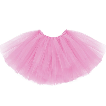 Kinder Tutu Rosa - Hüftumfang bis ca. 50 cm - Tütü Balettrock Fasching Baby Rock