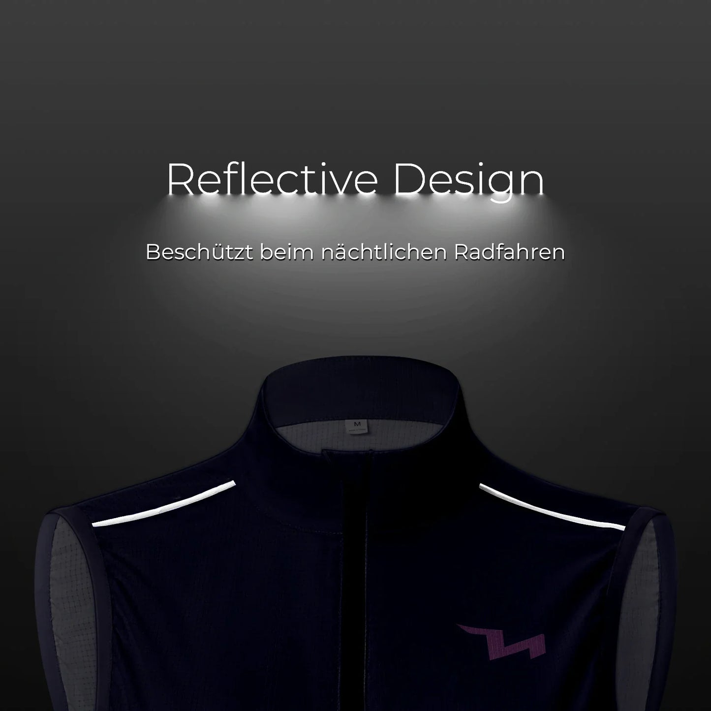 TVI Damen Winddichte Weste Fahrradweste Leichtweight Atmungsaktiv