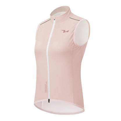 TVI Damen Winddichte Weste Fahrradweste Leichtweight Atmungsaktiv