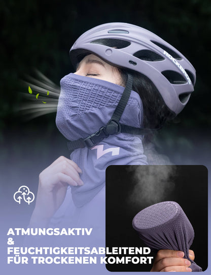 TVI Damen Winter Halbe Sturmhaube Warme Ski Mask Halstuch Winddichte Atmungsaktive