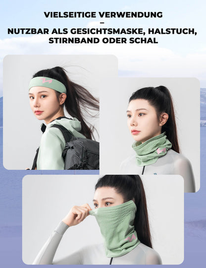 TVI Damen Winter Halbe Sturmhaube Warme Ski Mask Halstuch Winddichte Atmungsaktive