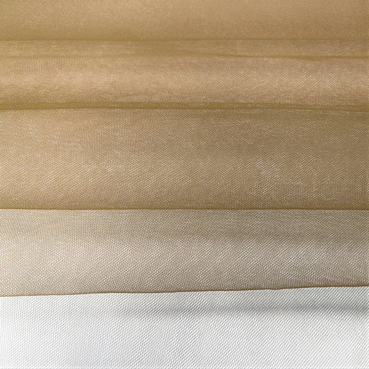 Tüll Stoff Meterware | Breite ca. 160 cm – Gold