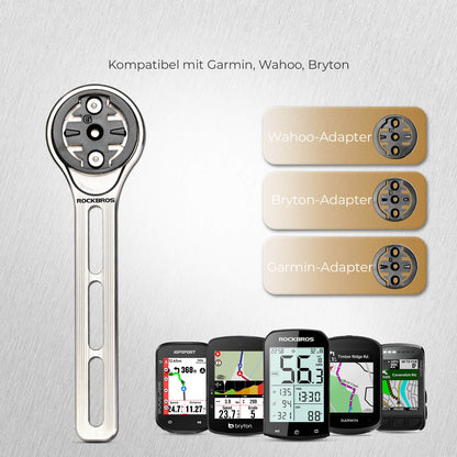 Universal Fahrrad Computer Halterung Leicht & Werkzeugfrei