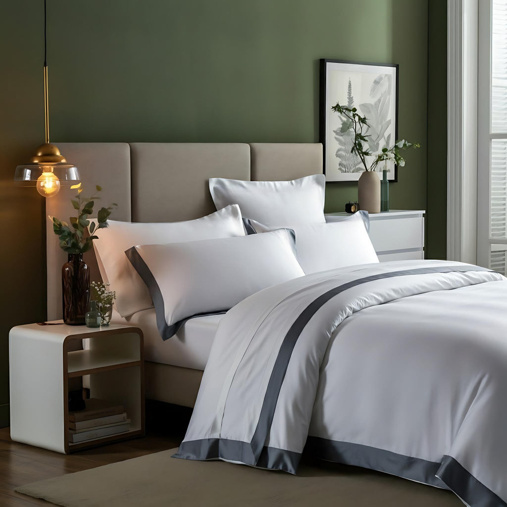 Eklipse Baumwolle Satin Kissenbezug