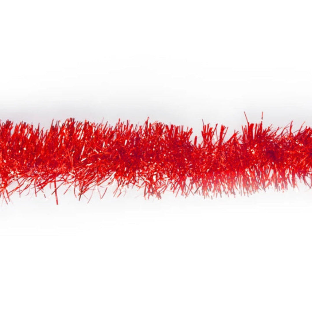 Weihnachtsgirlande 2 Meter rot