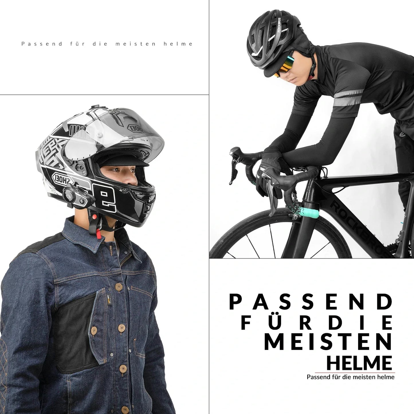 Winter Fahrrad Mütze Helmmütze Warm und Dehnbar Fahrradkappe