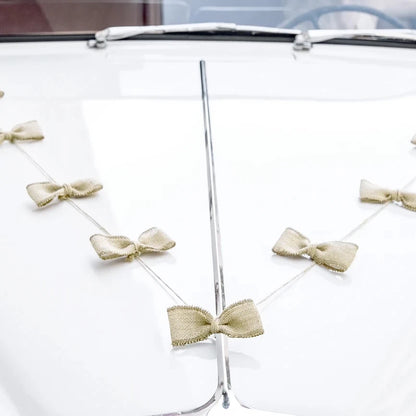 Autoschmuck, Autogirlande , Rosen, Hochzeit,