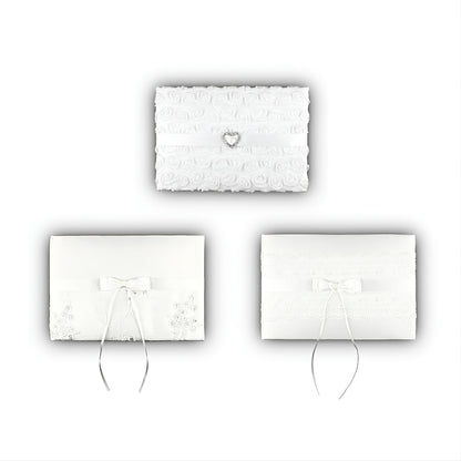 Ringkissen, Gästebuch, Stifthalter, Körbchen, Set Hochzeit