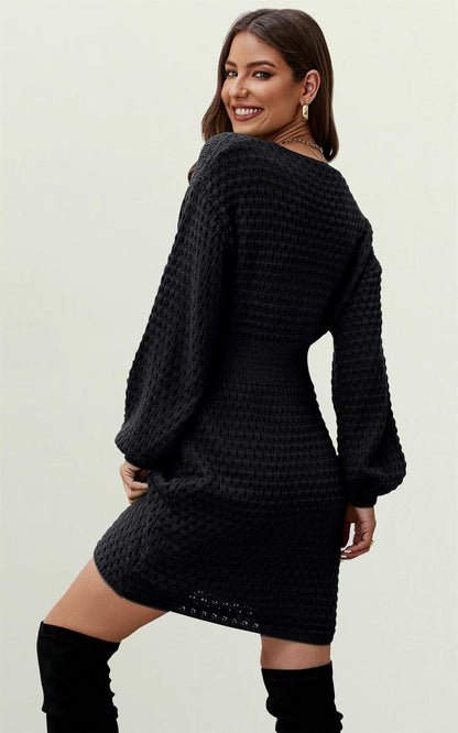 Jumper Mini Drees In Black