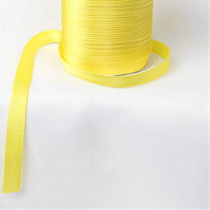 Satin Schrägband | Breite 15 mm - gefalzt