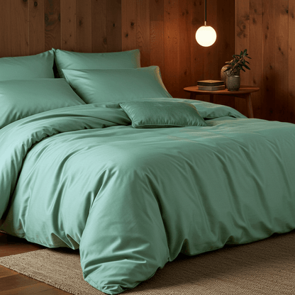 Luxe Baumwolle Satin Deckenbezug