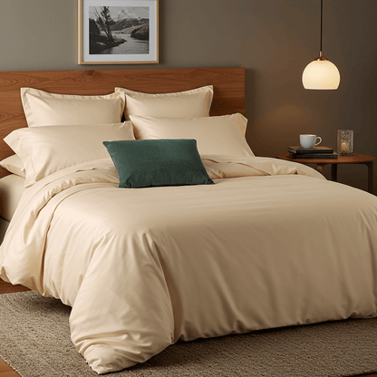 Luxe Baumwolle Satin Deckenbezug