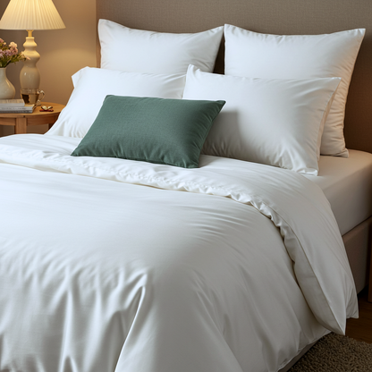 Luxe Baumwolle Satin Kissenbezug