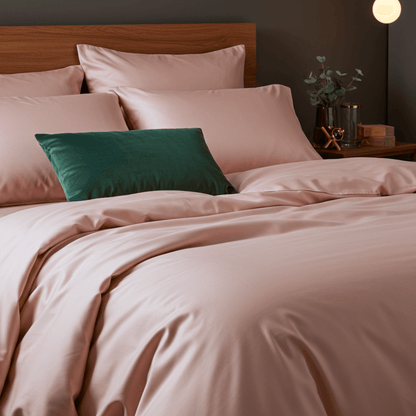 Luxe Baumwolle Satin Deckenbezug