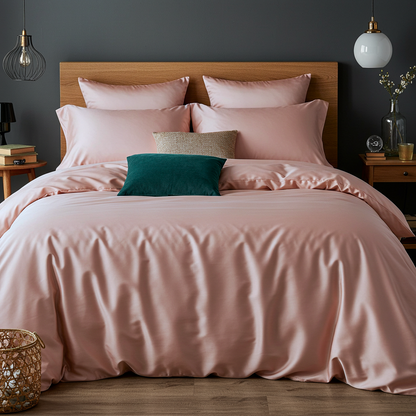 Luxe Baumwolle Satin Kissenbezug