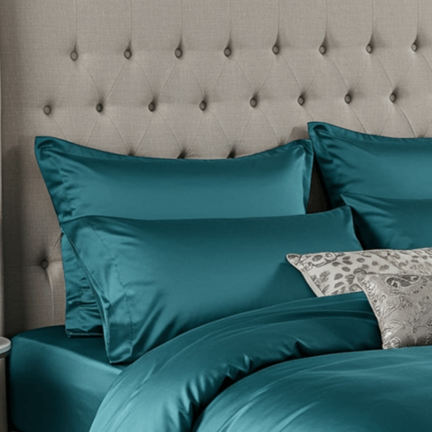 Charm Baumwolle Satin Spannbettlaken