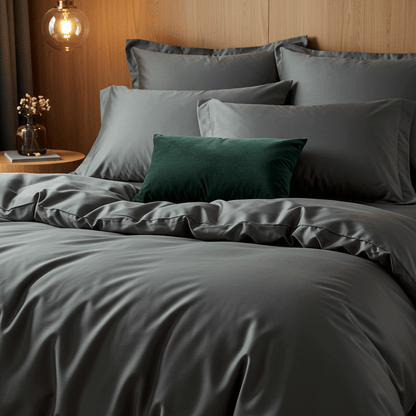 Luxe Baumwolle Satin Deckenbezug