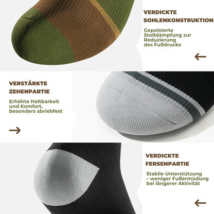 Qunature Wasserdichte Fahrradsocken Atmungsaktiv Unisex