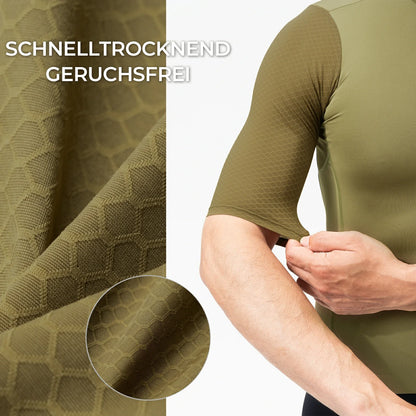 ROAD TO SKY Herren Radtrikot Kurzarm mit Taschen