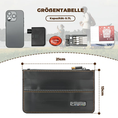 ROAD TO SKY Nachhaltige Beutel aus recycelten Reifen 0,7L