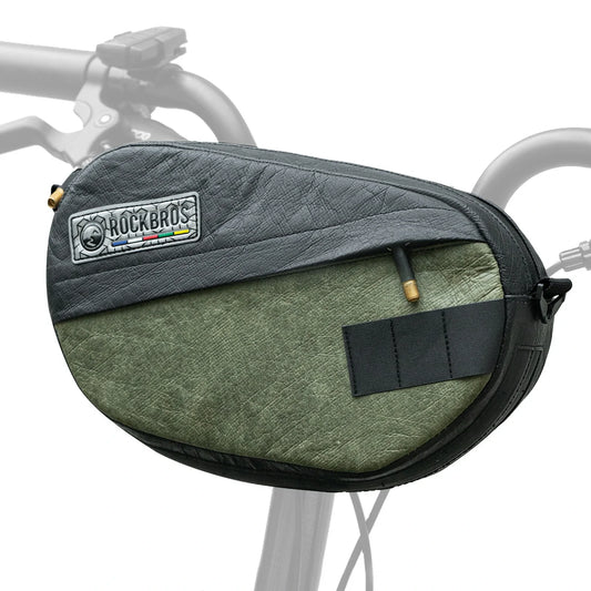 ROAD TO SKY Nachhaltige Fahrrad-Lenkertasche aus recycelten Reifen 2.5L