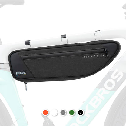 ROAD TO SKY Reflektierende Wasserdichte Fahrrad 2L Dreieckstasche