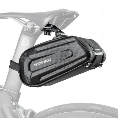 ROCKBROS 3D Hard Shell Fahrrad Satteltasche mit Schnellverschluss 1,8L