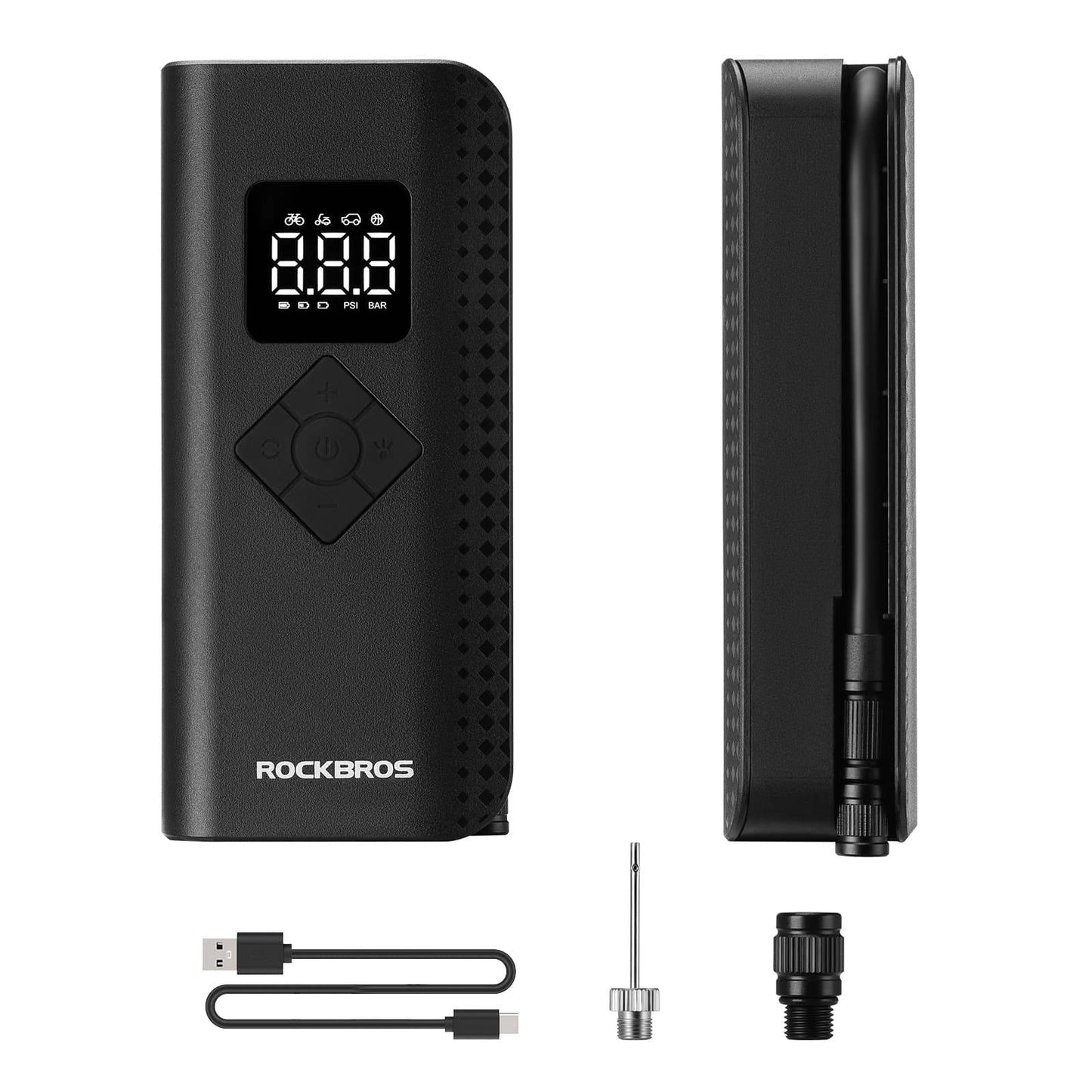 Mini Elektrische Luftpumpe 7-150PSI 5 Modi