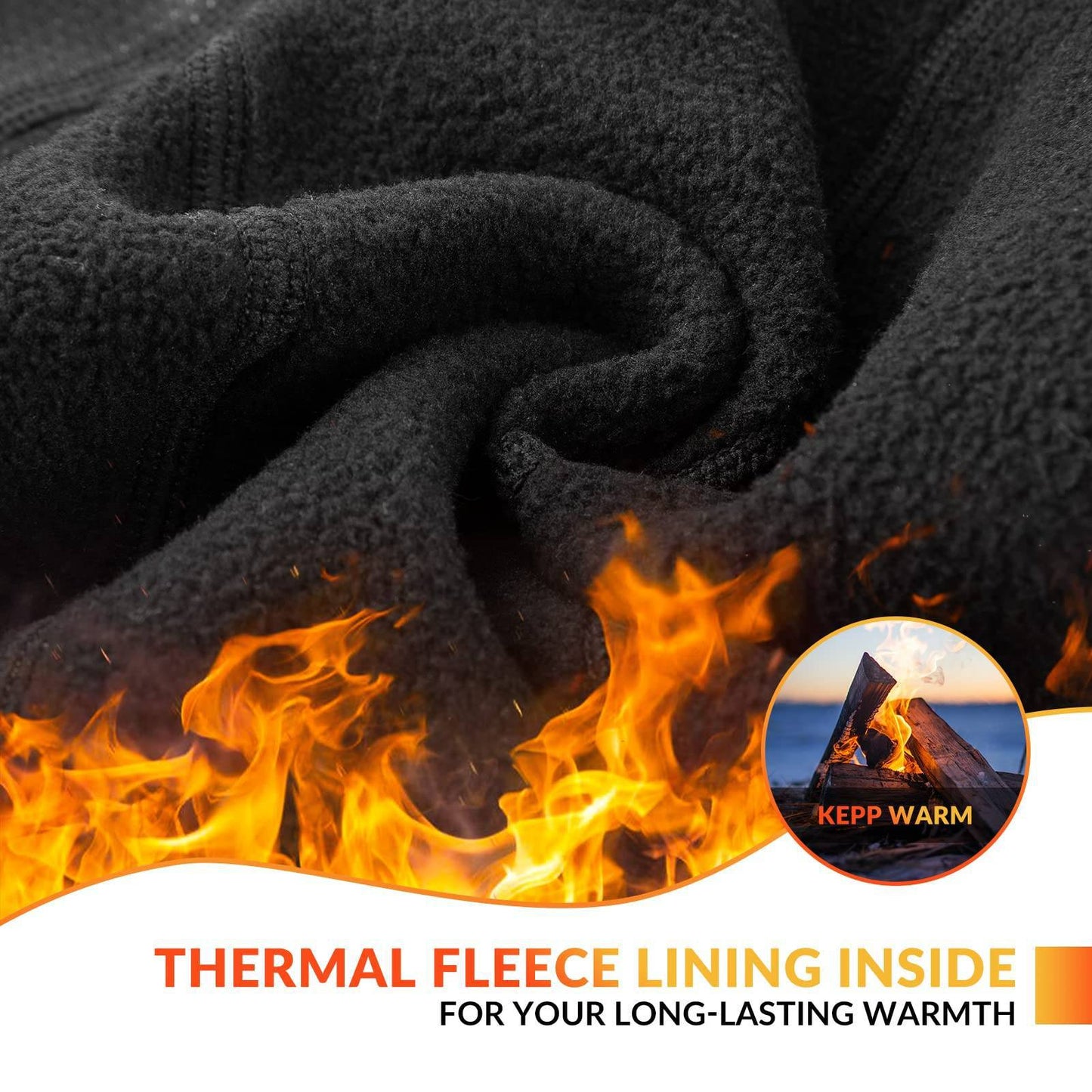 Winter Baraklava mit Brillen-Loch